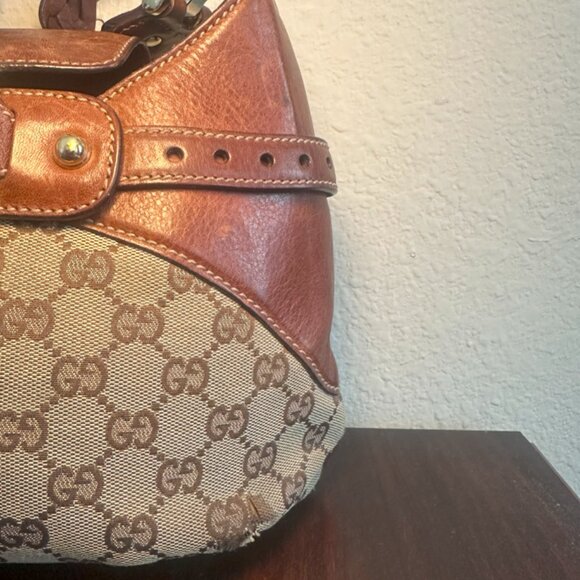 Gucci Large Horsebit Hobo Bag – Authentic Vintage Leather - Picture 8 of 13